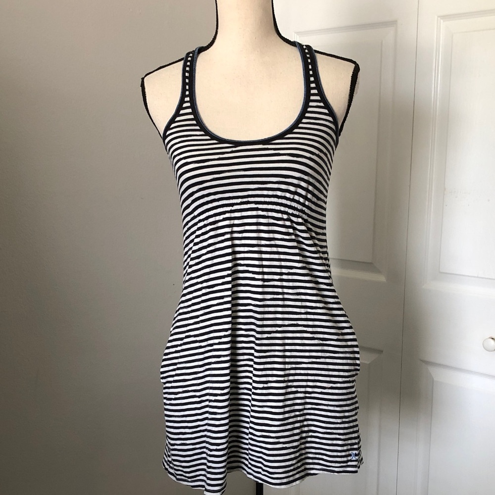 HURLEY Women Stripped Fitting Tank Mini Dress | XS